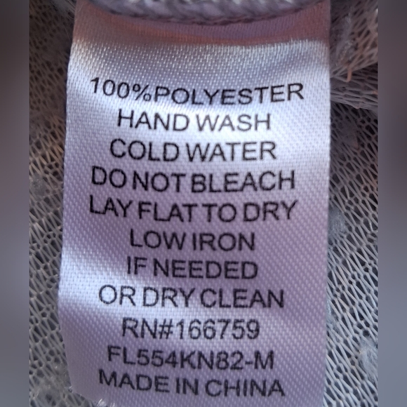 P NWT Ladies Top , Blue Shaggy , Loose Fibers, Sz S - Picture 7 of 7